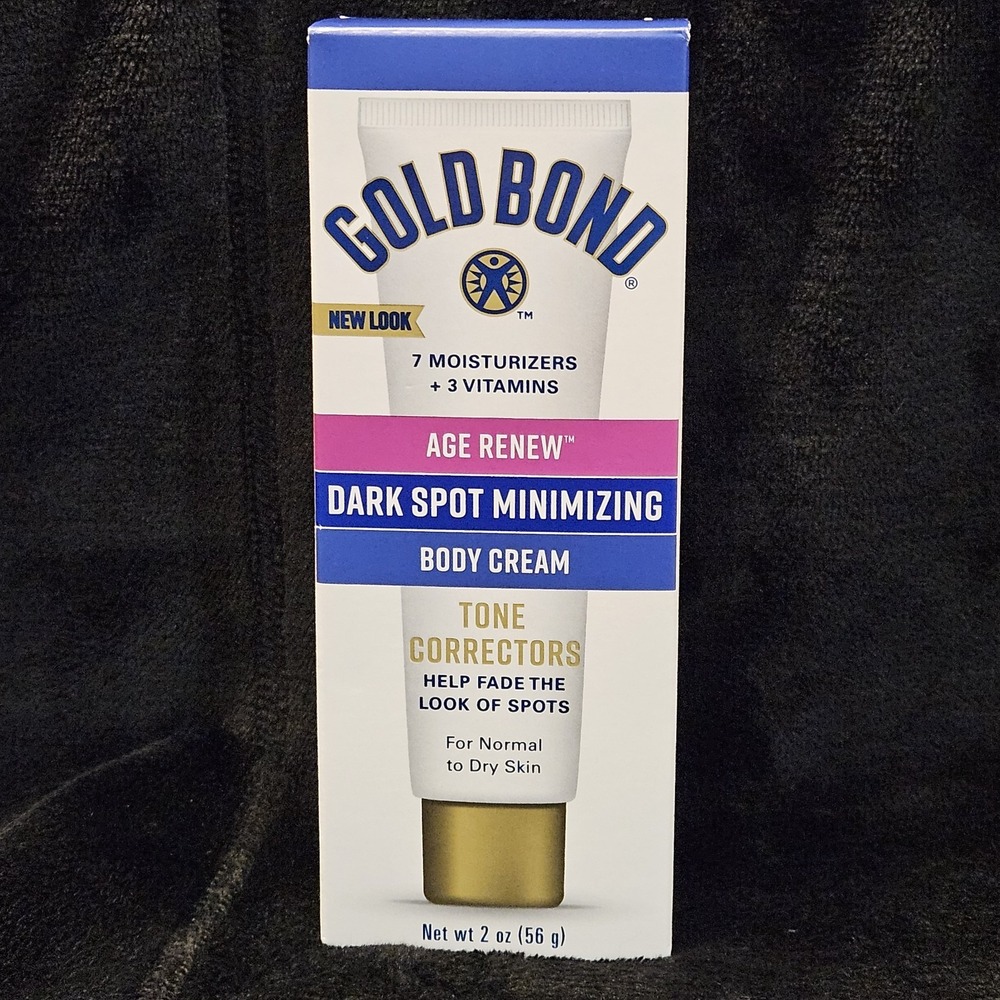 2‑Pack Gold Bond Age Renew Dark Spot Minimizing Body Cream 2 oz Each NEW